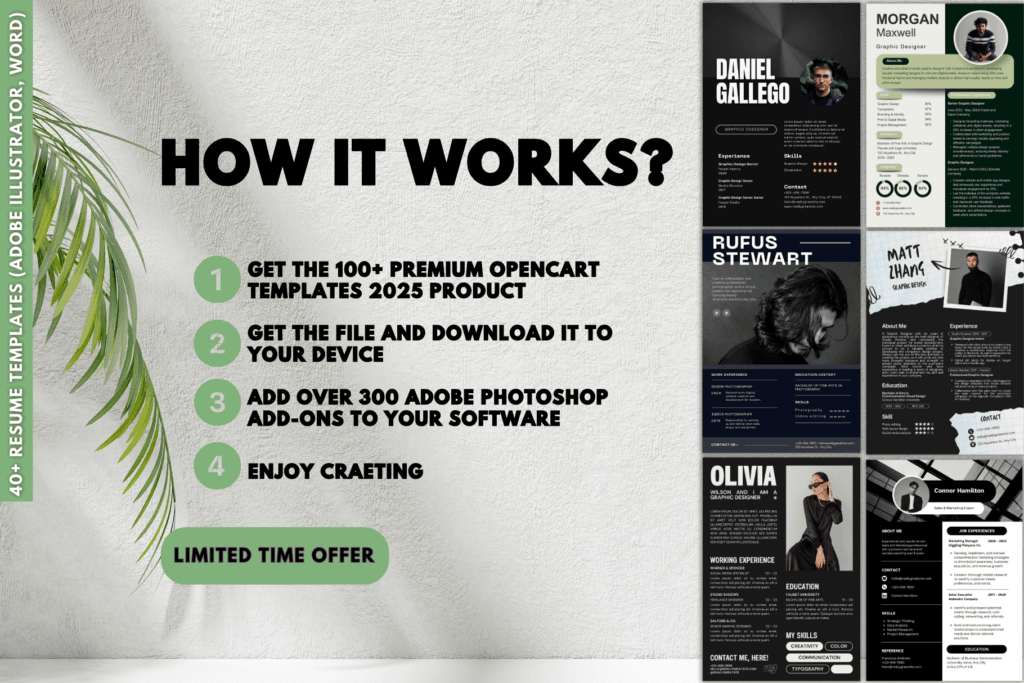 40+ Professional Resume Templates to Get You Noticed 5 40+ Resume Templates (Adobe...)