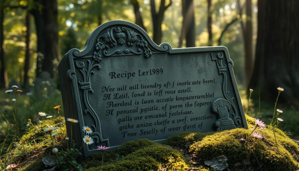 Gravestone Recipe Gravestone Recipe