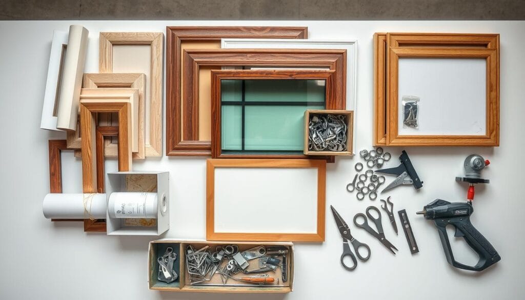 framing materials How to Frame a Canvas Print