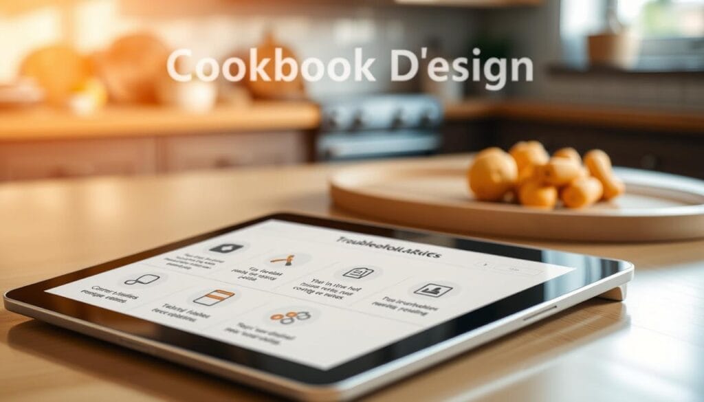 Digital cookbook design troubleshooting steps Digital cookbook design troubleshooting steps