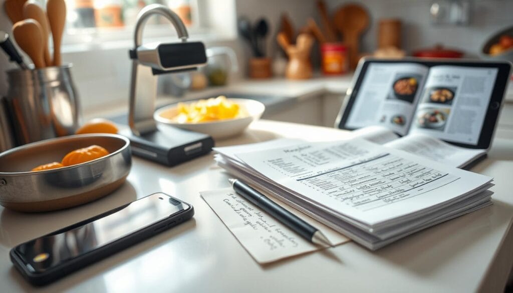 Digitizing family recipes step by step Digital Recipe Book