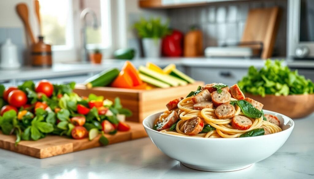 healthier smoked sausage pasta dinner ideas healthier smoked sausage pasta dinner ideas