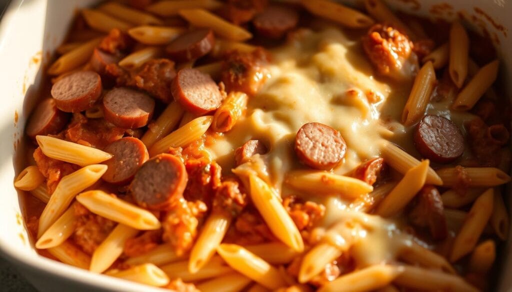 hillshire farms smoked sausage pasta bake hillshire farms smoked sausage pasta bake