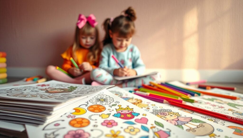 Coloring Pages for Girls: Creative Printable Designs 3 Coloring Pages for Girls
