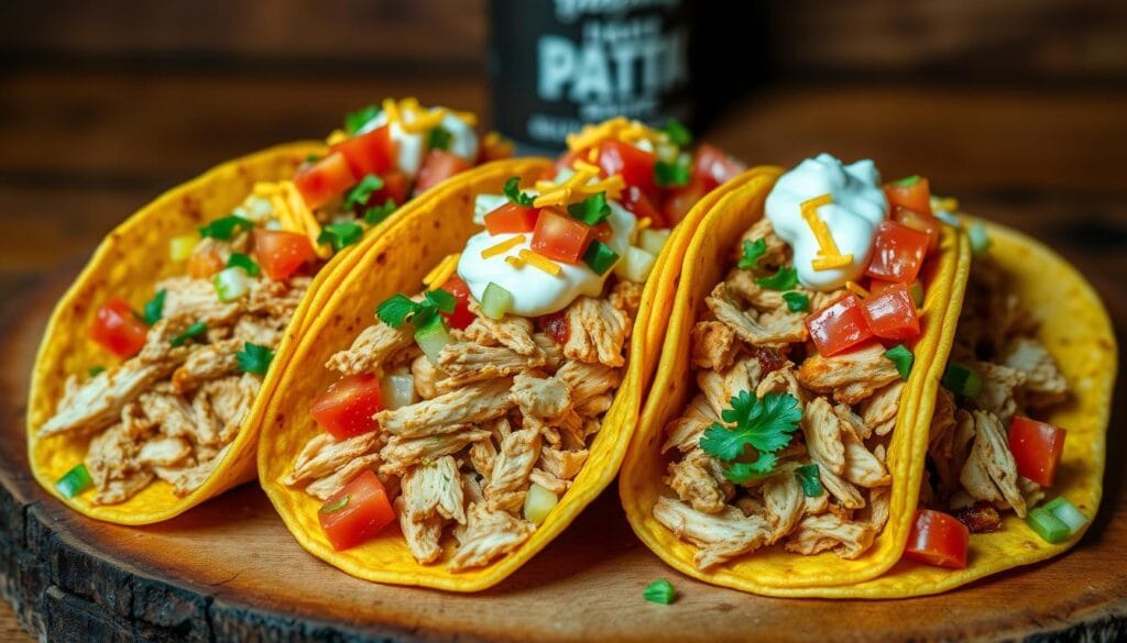 Quick chicken taco dinner ideas with flavorful toppings