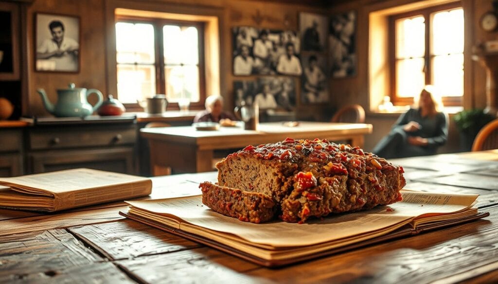 Traditional Italian meatloaf history