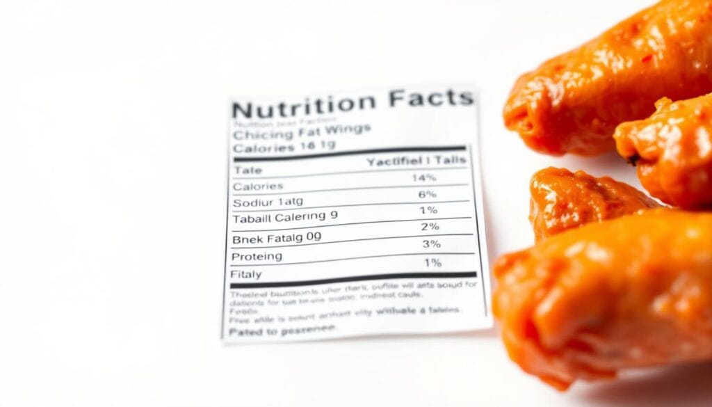 buffalo wing nutrition facts