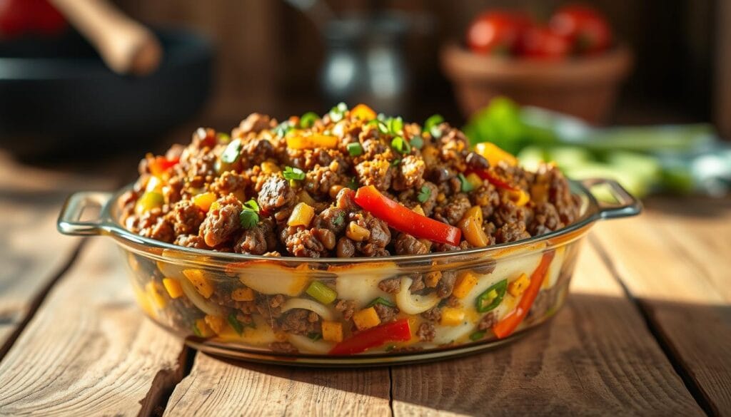 cowboy casserole with ground beef