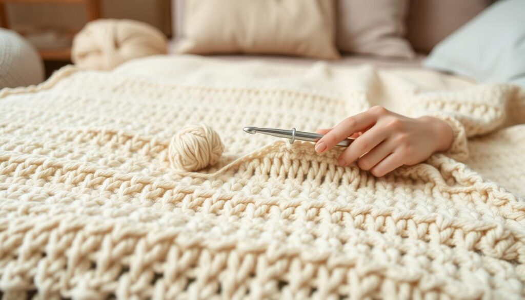 crochet baby blanket step by step
