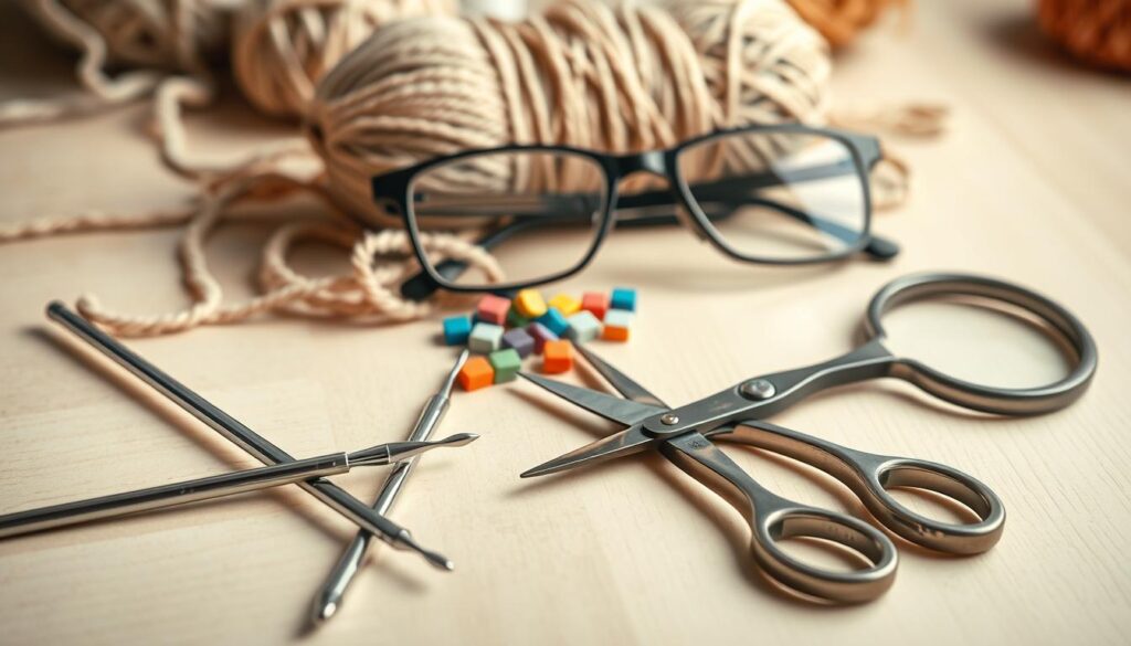 crochet pattern reading tools