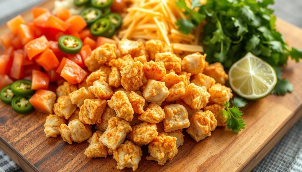 crunchy chicken taco ingredients