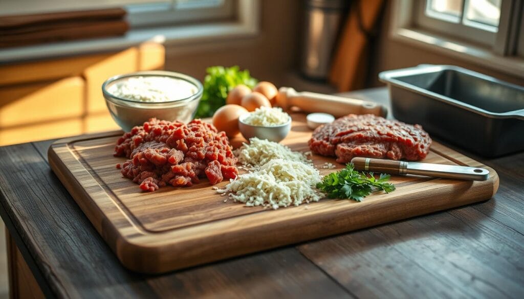 easy-italalian-meatloaf preparation steps