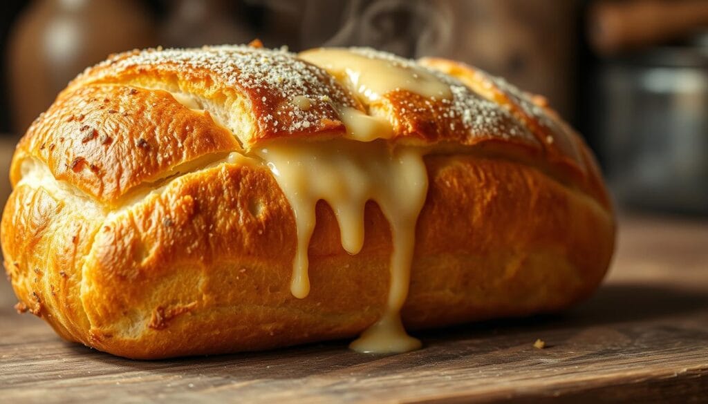 golden-brown crust cheesy bread recipe