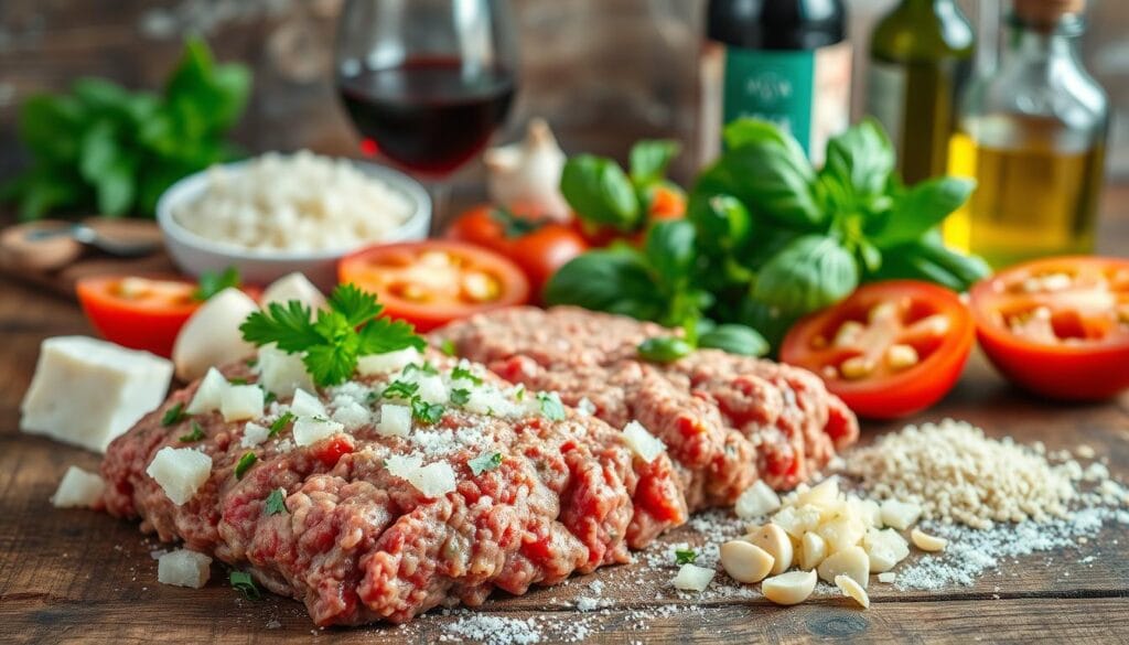 italian meatloaf ingredients