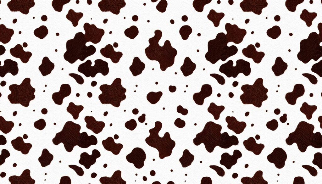 cow print pattern creation