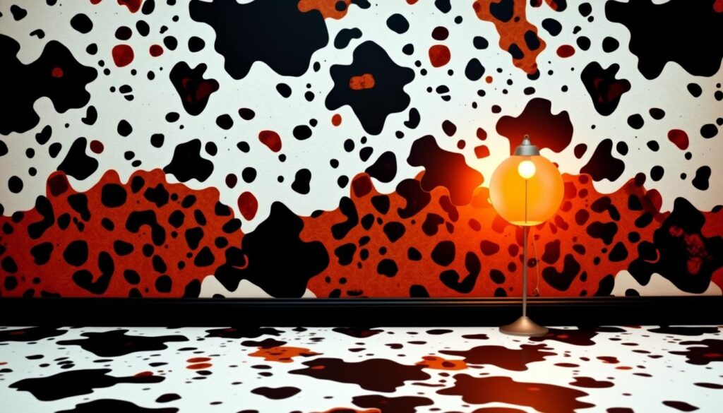 cow print wallpaper color schemes