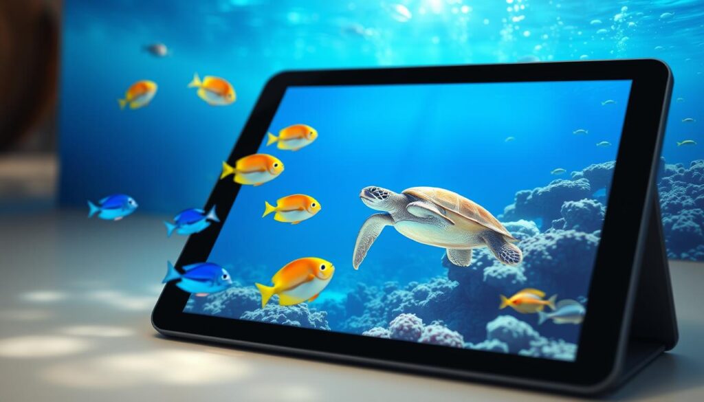 digital ocean animals coloring pages