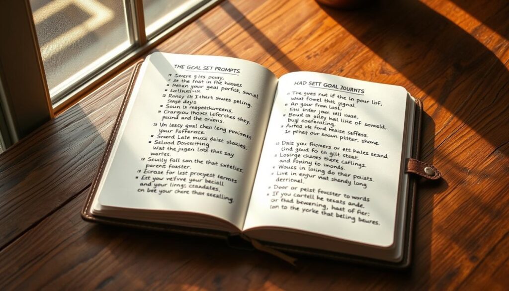 goal setting journal prompts