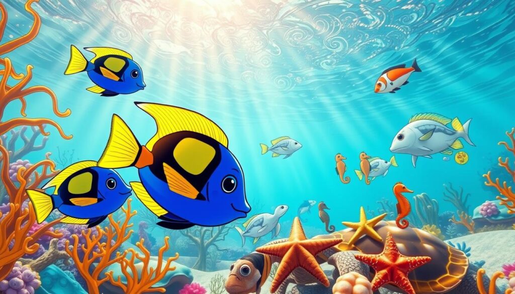 ocean animals coloring pages