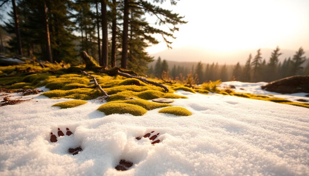 seasonal deer prints