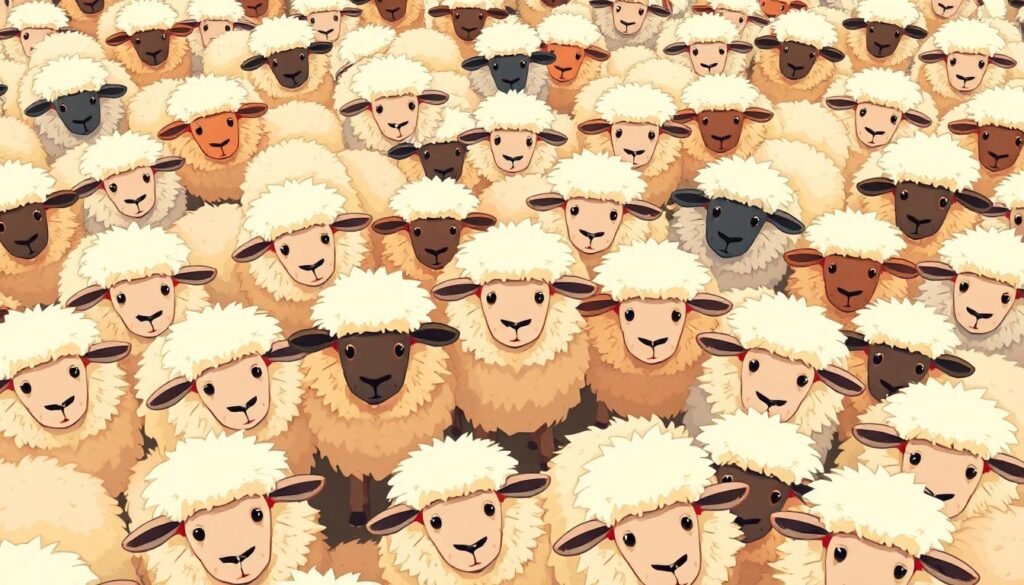 sheep illustration